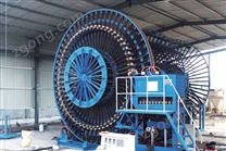 大口径φ4000变径滚焊机（山东烟台使用现场）φ12双筋并绕、φ14单筋中频技术